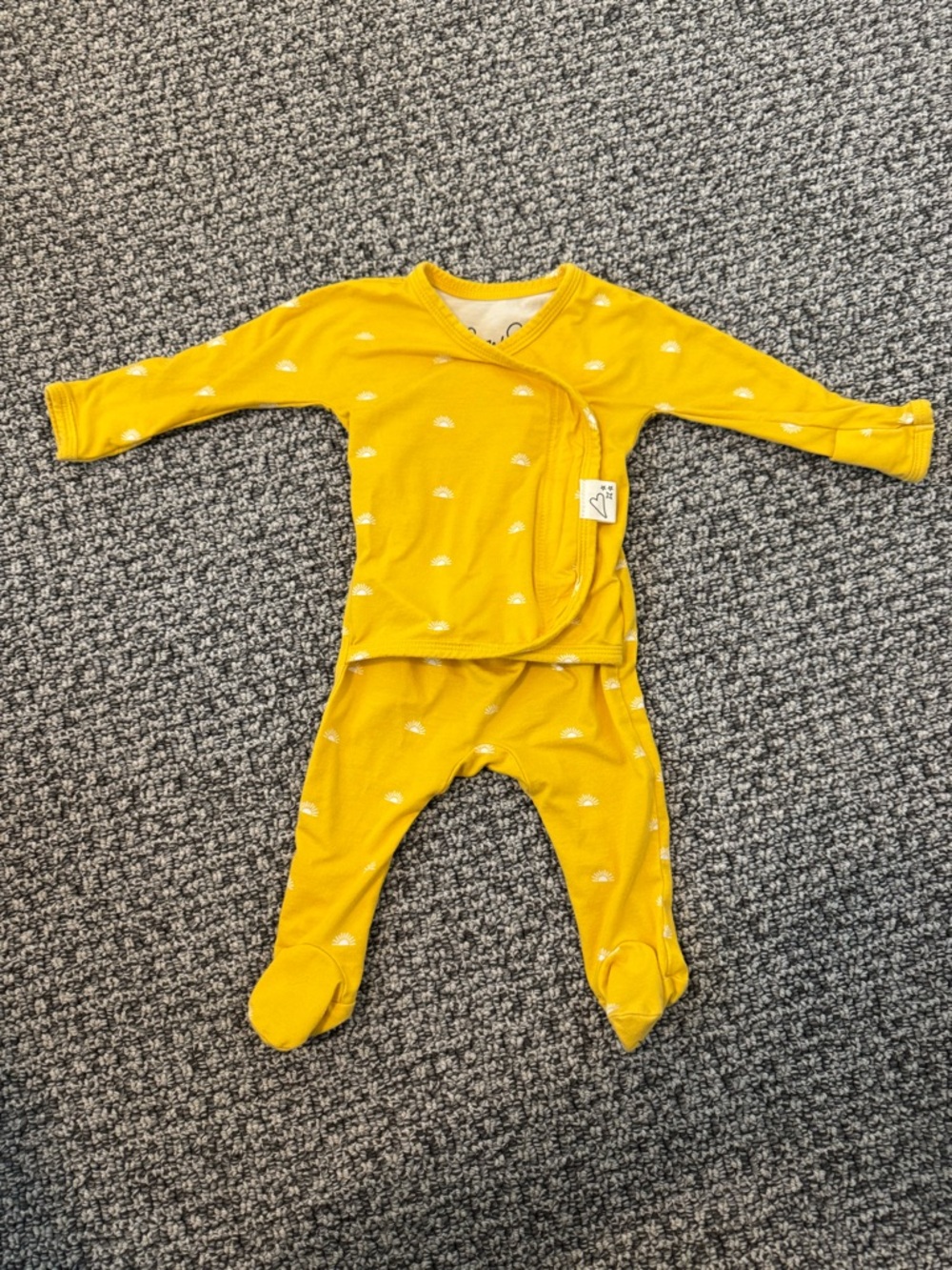 Bonsie Skin to Skin Footed Baby Bodysuit